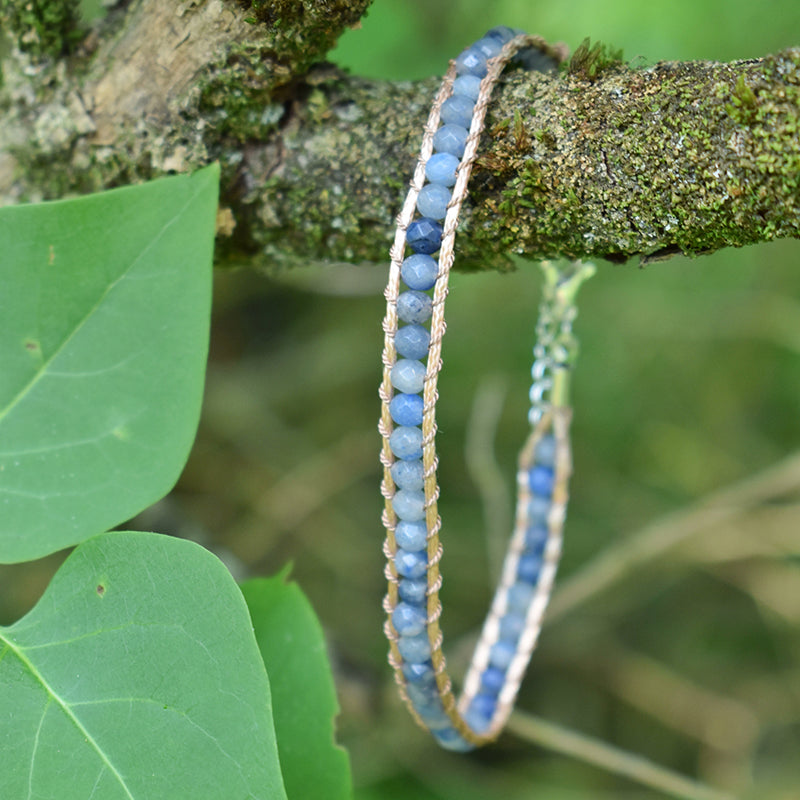 Blue Aventurine - Anklet