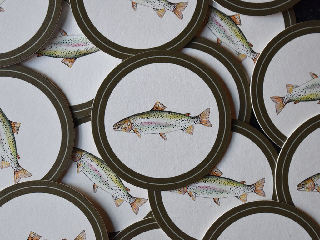 Ohrid Trout Coasters