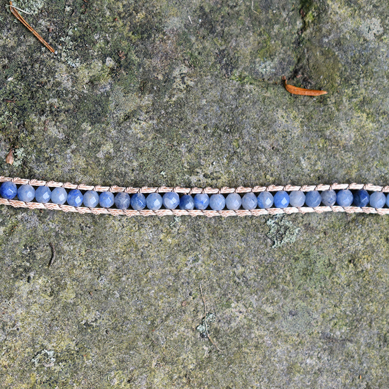 Blue Aventurine - Anklet