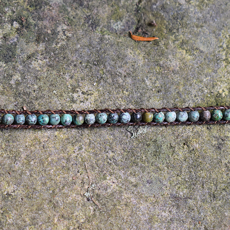 African Turquoise - Anklet