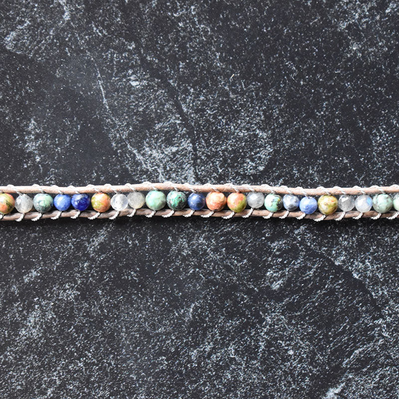 Mountain & Chrysoprase - 3 Wrap