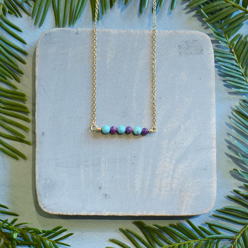 December & Capricorn Necklace