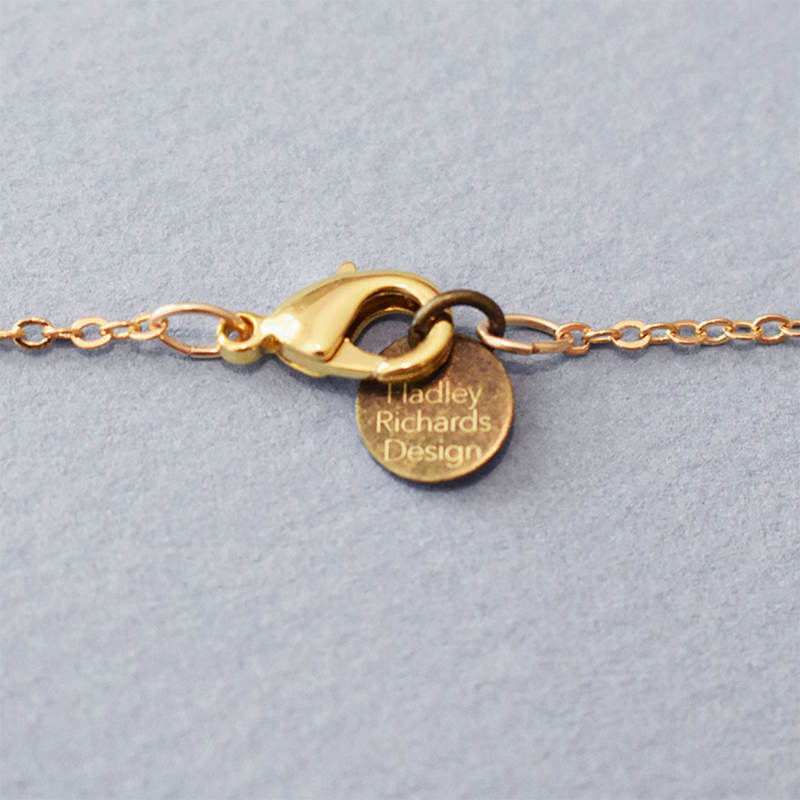 Sapphire & Gold Necklace