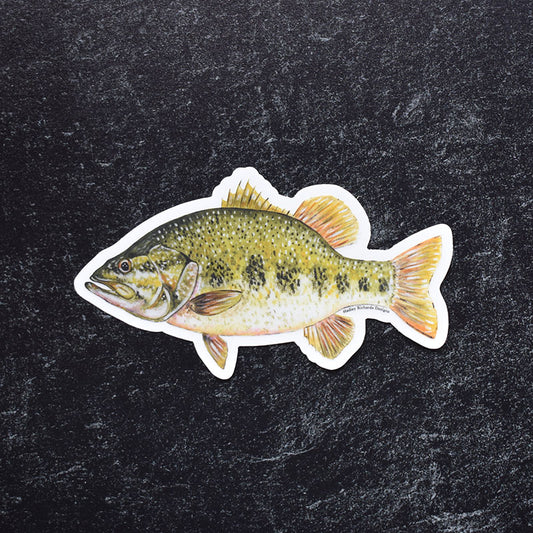 Large Mouth Bass Sticker
