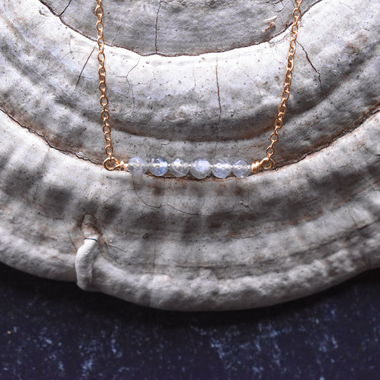 Labradorite & Gold Necklace