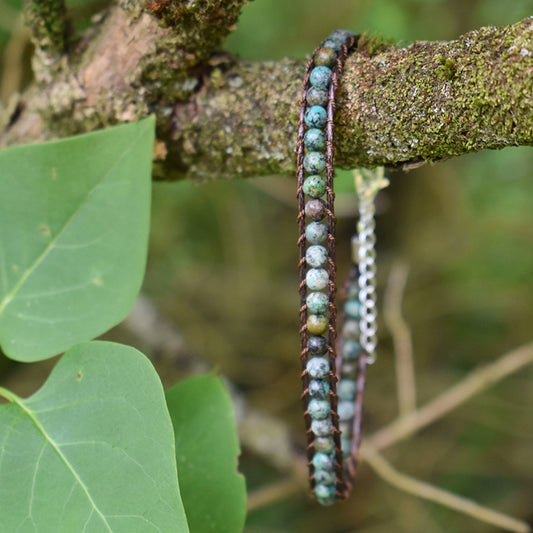 African Turquoise - Anklet