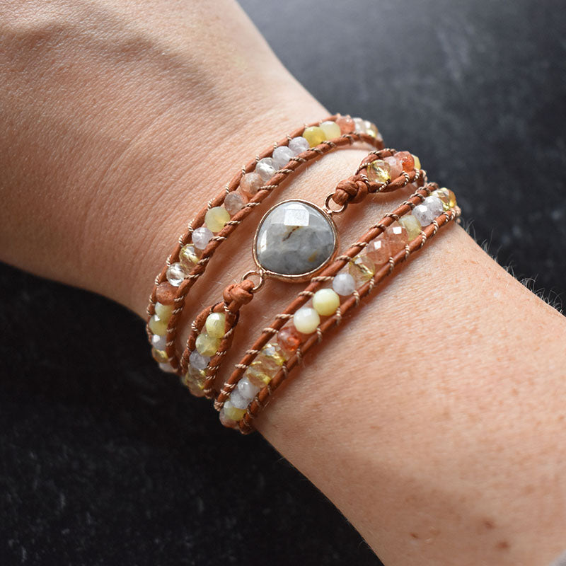 Desert & Agate - 3 Wrap