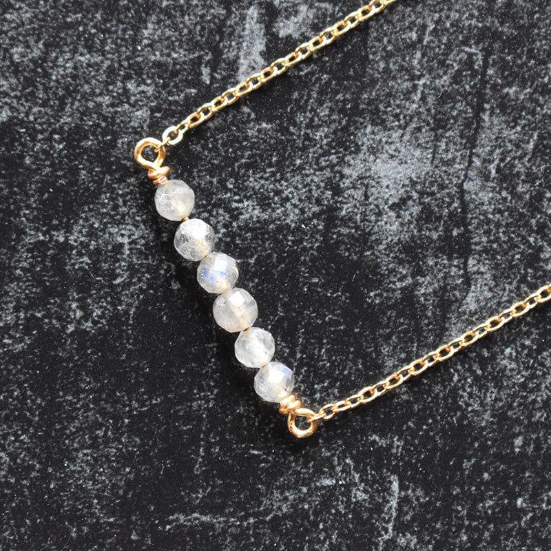 Labradorite & Gold Necklace