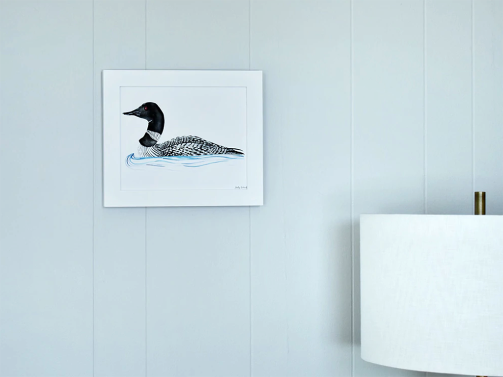 Loon 8x10 Watercolor Print