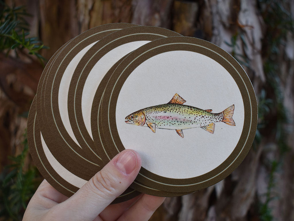 Ohrid Trout Coasters
