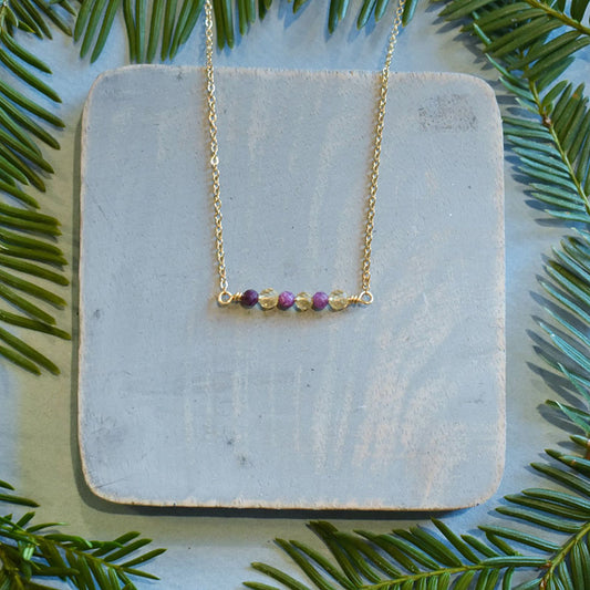 July & Leo Gold Necklace