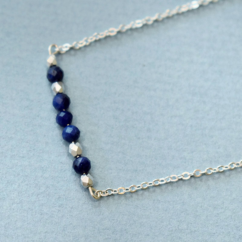 Sodalite & Silver Necklace
