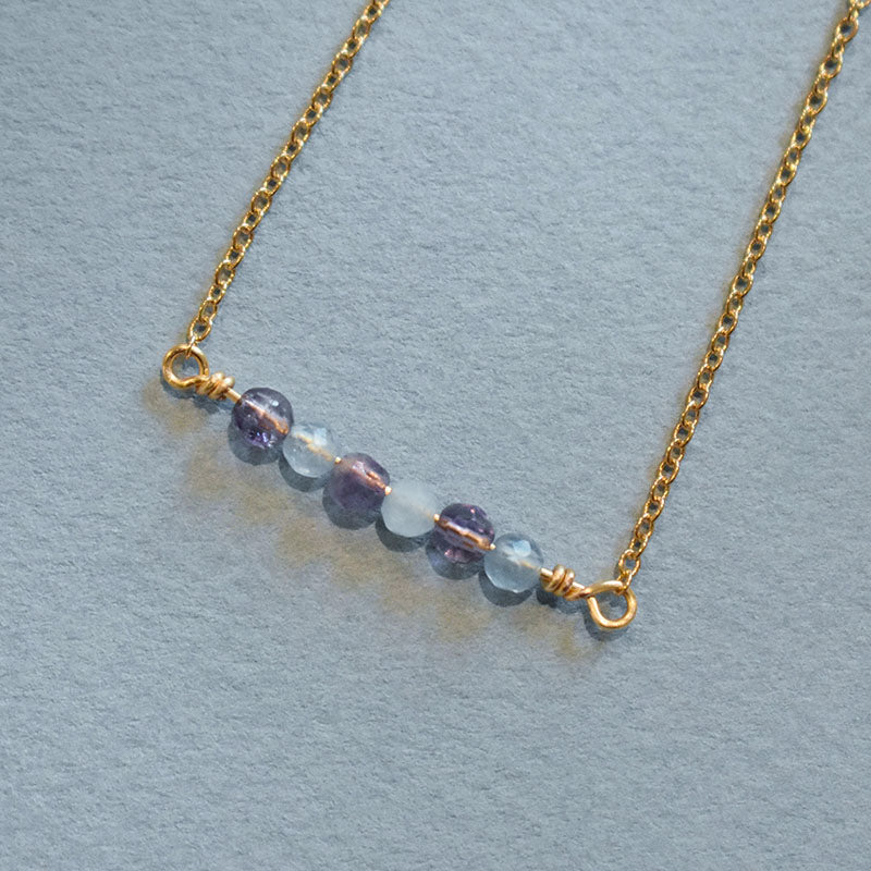 March & Aries Gold Necklace